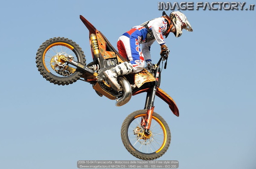 2009-10-04 Franciacorta - Motocross delle Nazioni 1083 Free style show
